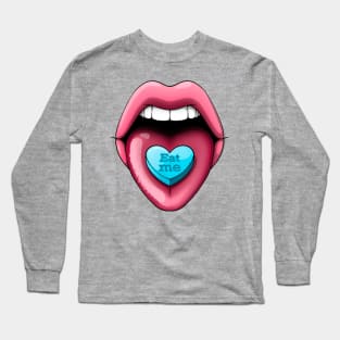 Eat me lips Long Sleeve T-Shirt